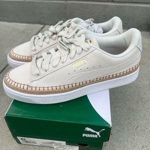 Puma suede sneakerdrille